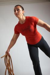 ANGELINA STANDING POSE WITH LASSO